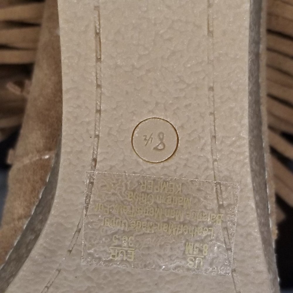 New Sam Eldeman Mocha Kemper Fringe Bootie - Picture 4 of 7